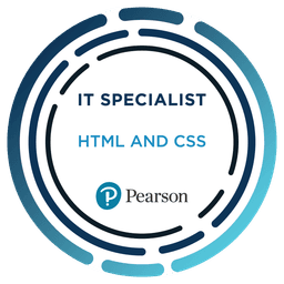 Zdjęcie certyfikatu IT Specialist - HTML and CSS